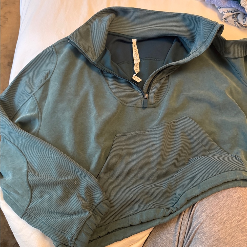 lululemon athletica Teal Sweatshirt